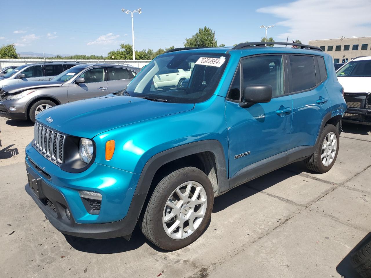 2022 JEEP RENEGADE LATITUDE VIN:ZACNJDB1XNPN60011