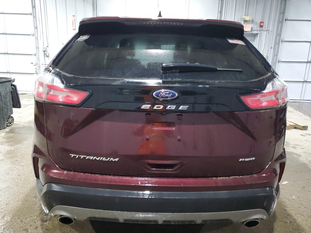 2022 FORD EDGE TITANIUM VIN:2FMPK4K99NBA68472
