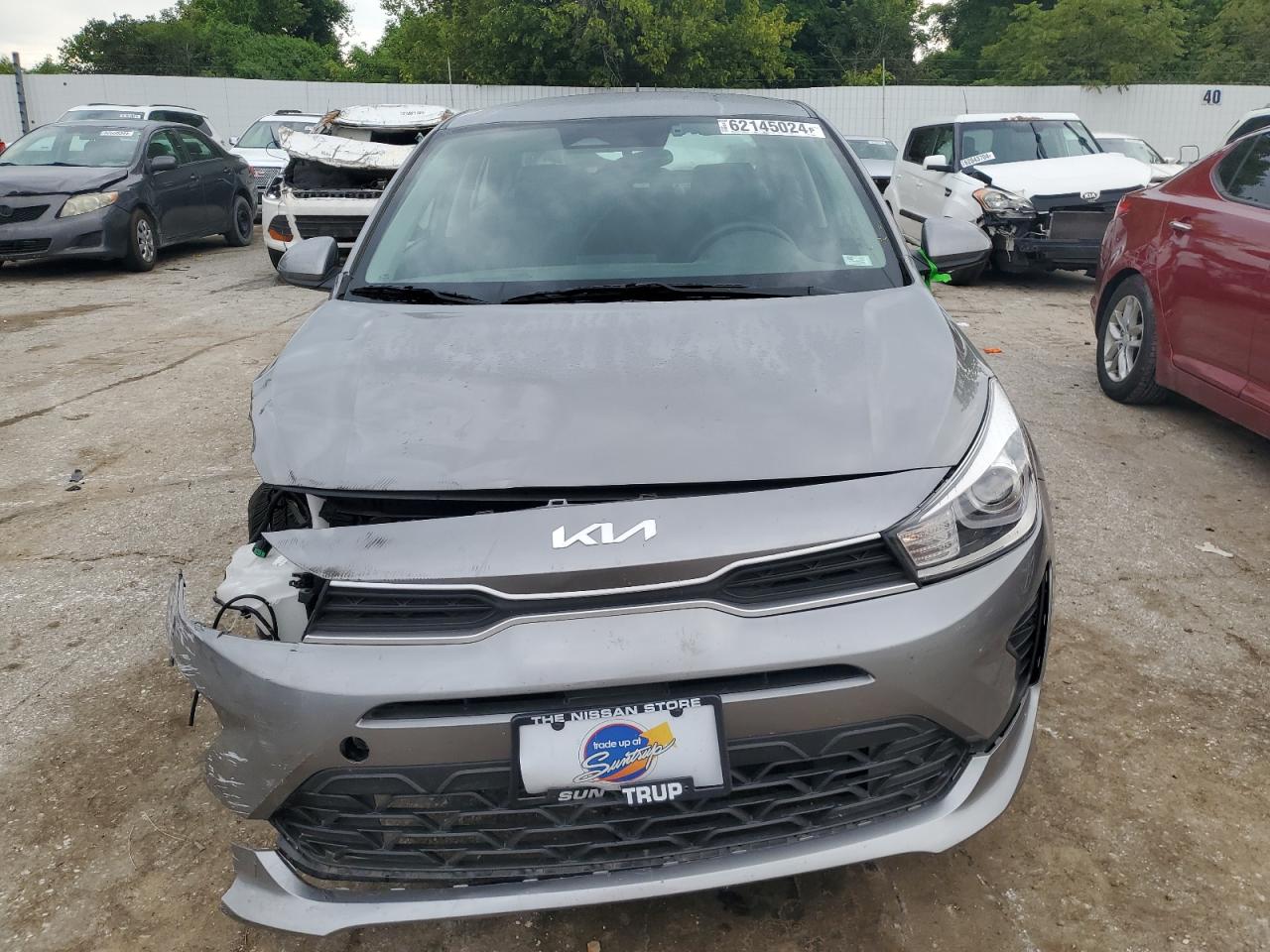 2022 KIA RIO LX VIN:3KPA24AD8NE494484