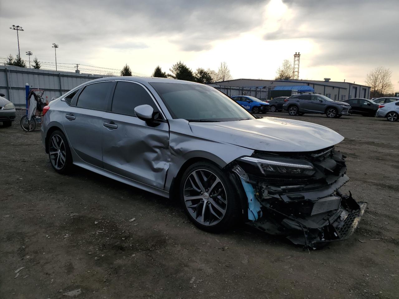 2024 HONDA CIVIC TOURING VIN:2HGFE1F96RH300191