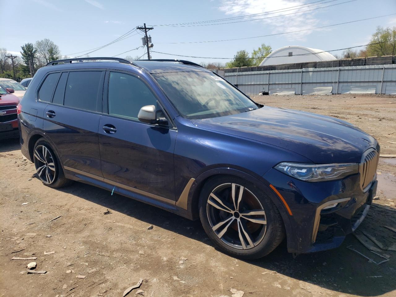 2022 BMW X7 M50I VIN:5UXCX6C0XN9M79911