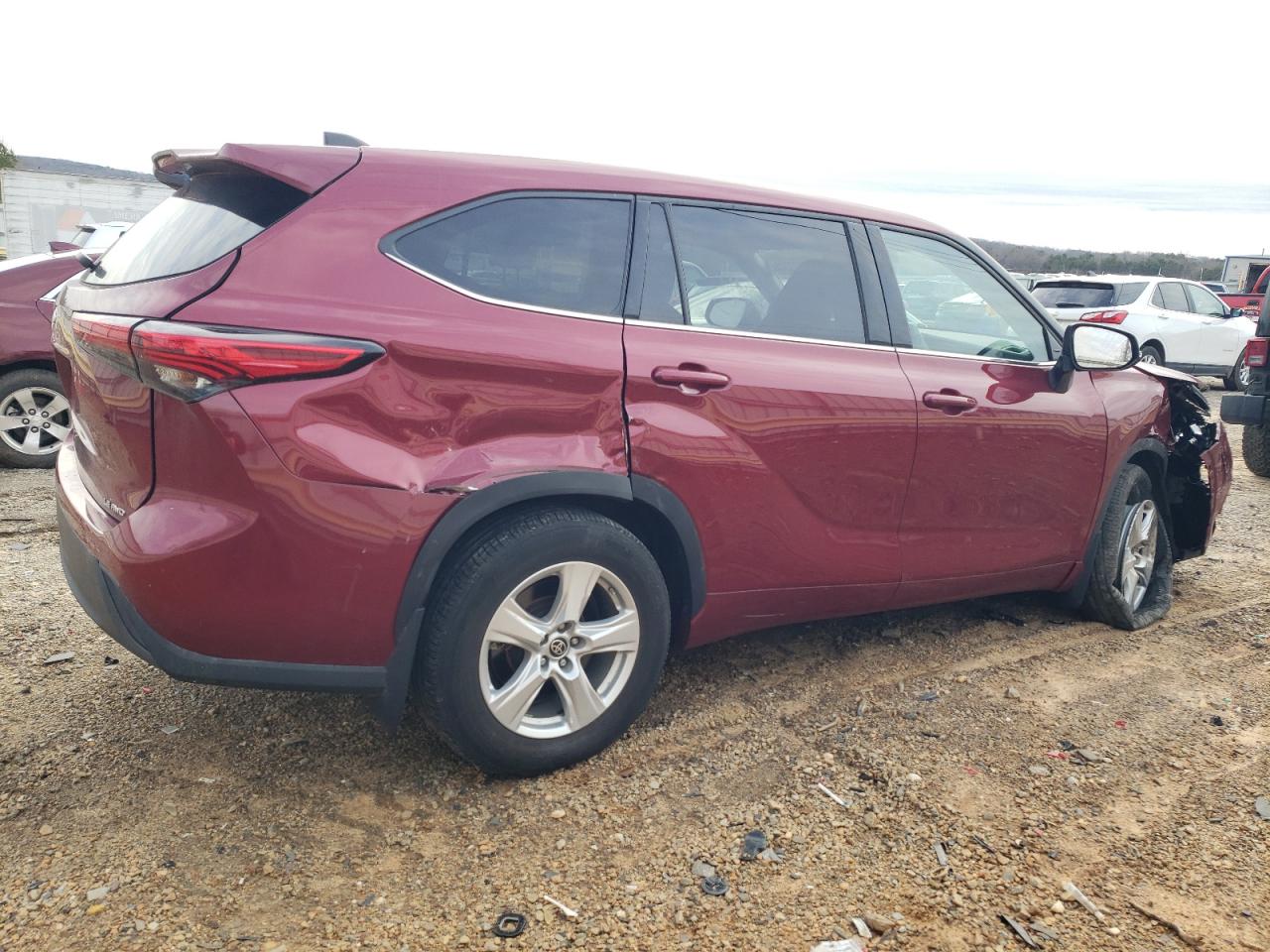 2022 TOYOTA HIGHLANDER L VIN:5TDBZRBH6NS181003