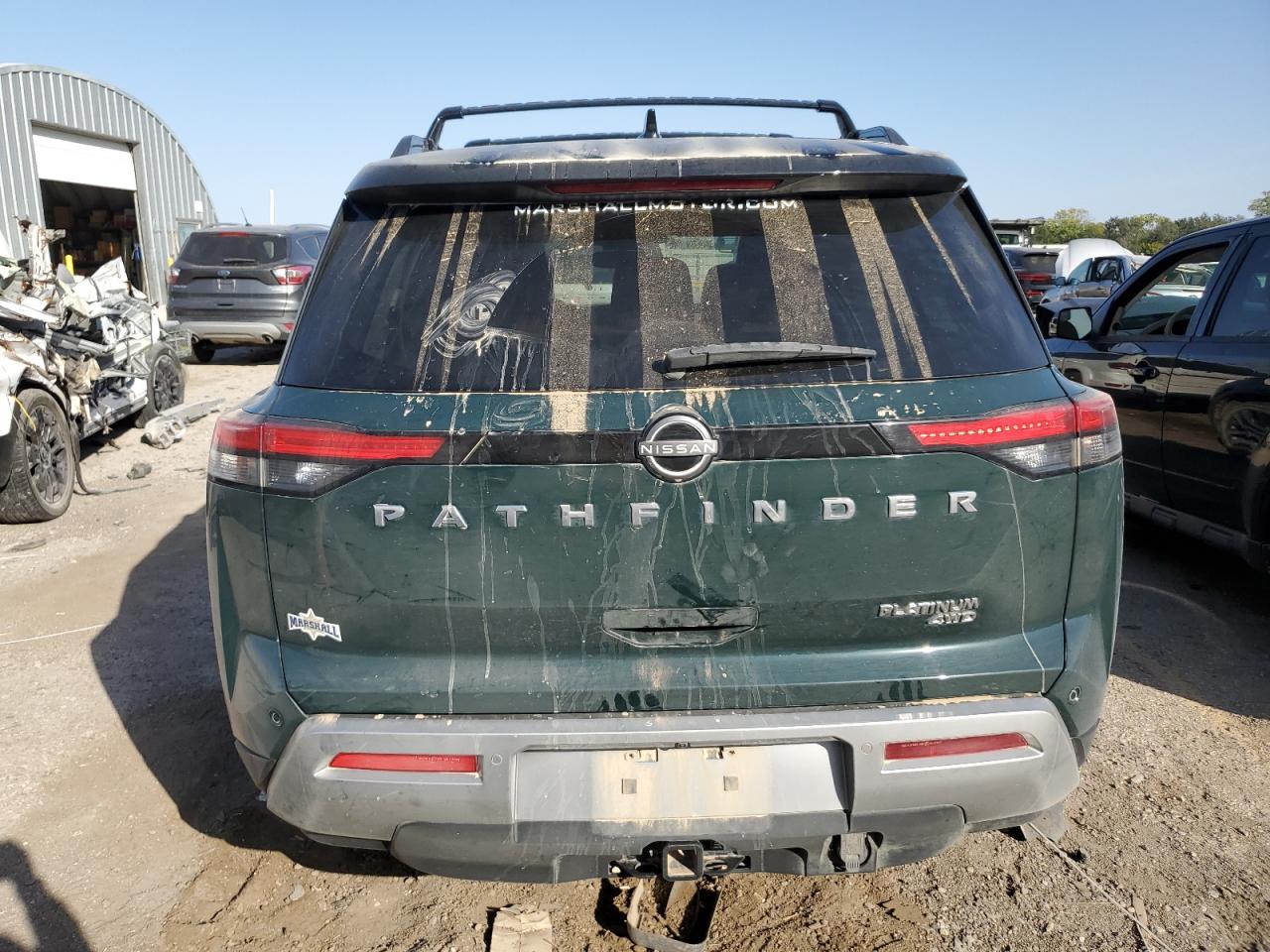 2022 NISSAN PATHFINDER PLATINUM VIN:5N1DR3DK0NC200804