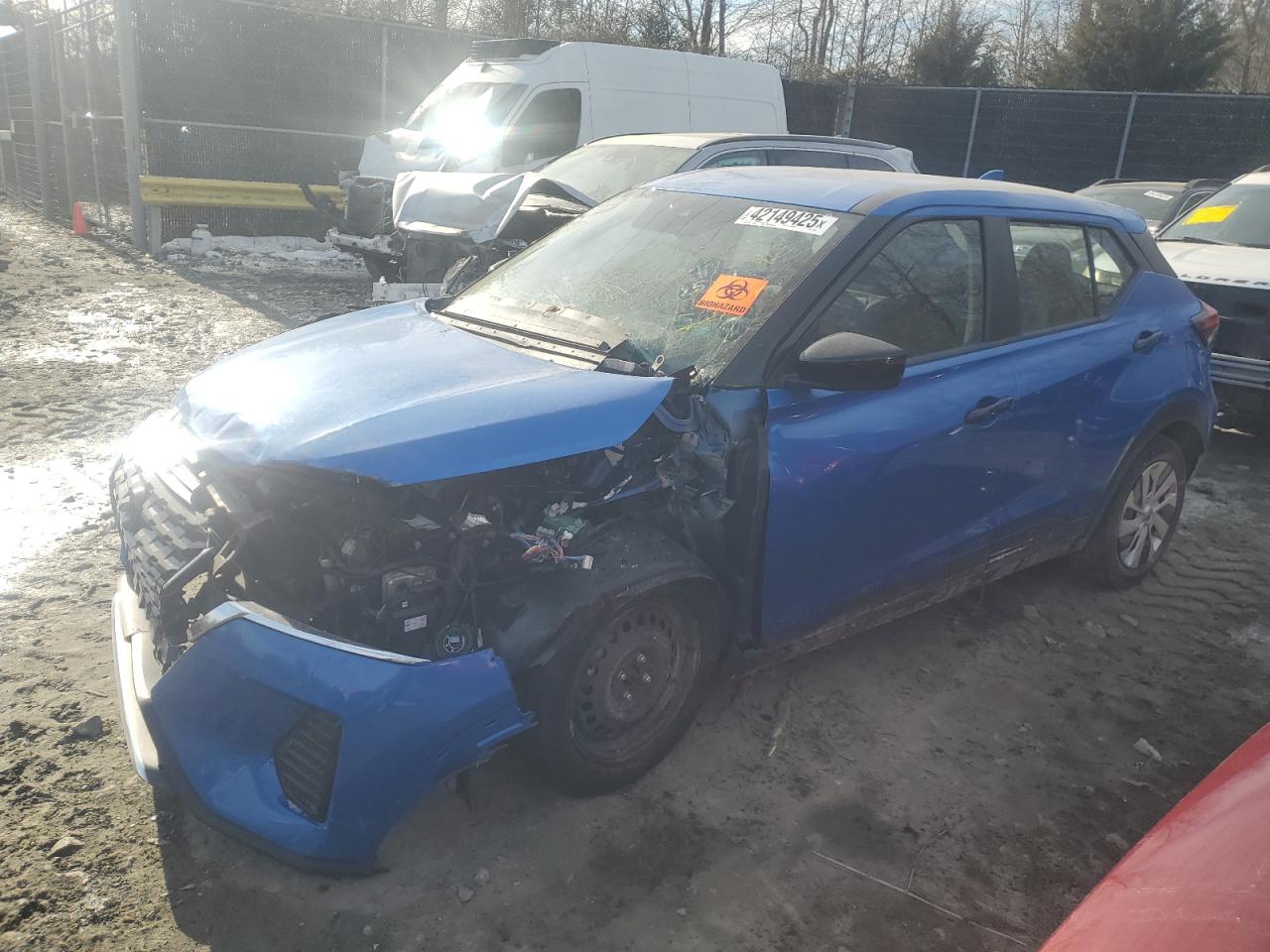 2022 NISSAN KICKS S VIN:3N1CP5BV5NL510033