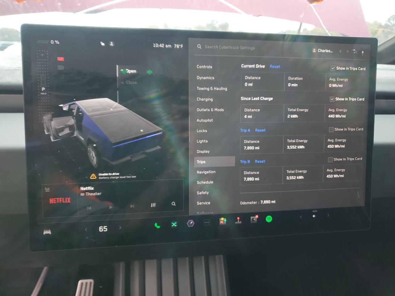 2024 TESLA CYBERTRUCK  VIN:7G2CEHEE6RA021073