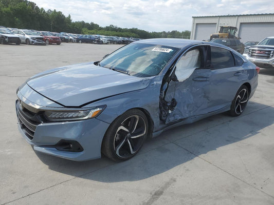 2022 HONDA ACCORD SPORT VIN:1HGCV1F38NA018996