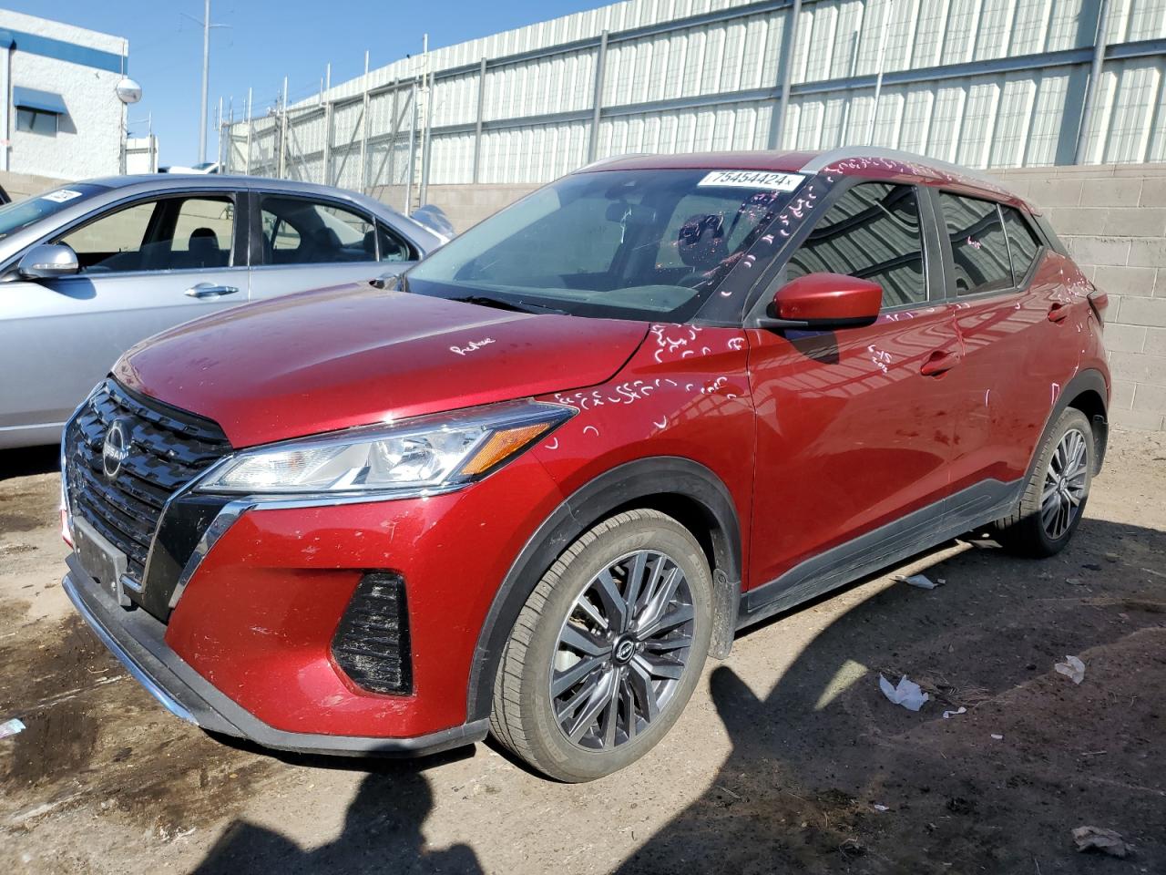 2022 NISSAN KICKS SV VIN:3N1CP5CV0NL485878