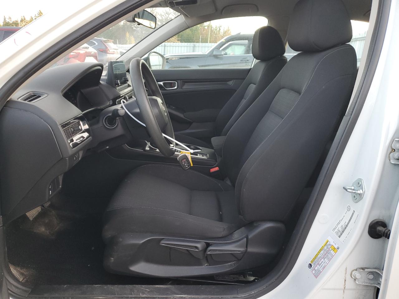 2022 HONDA CIVIC LX VIN:2HGFE2F25NH118324