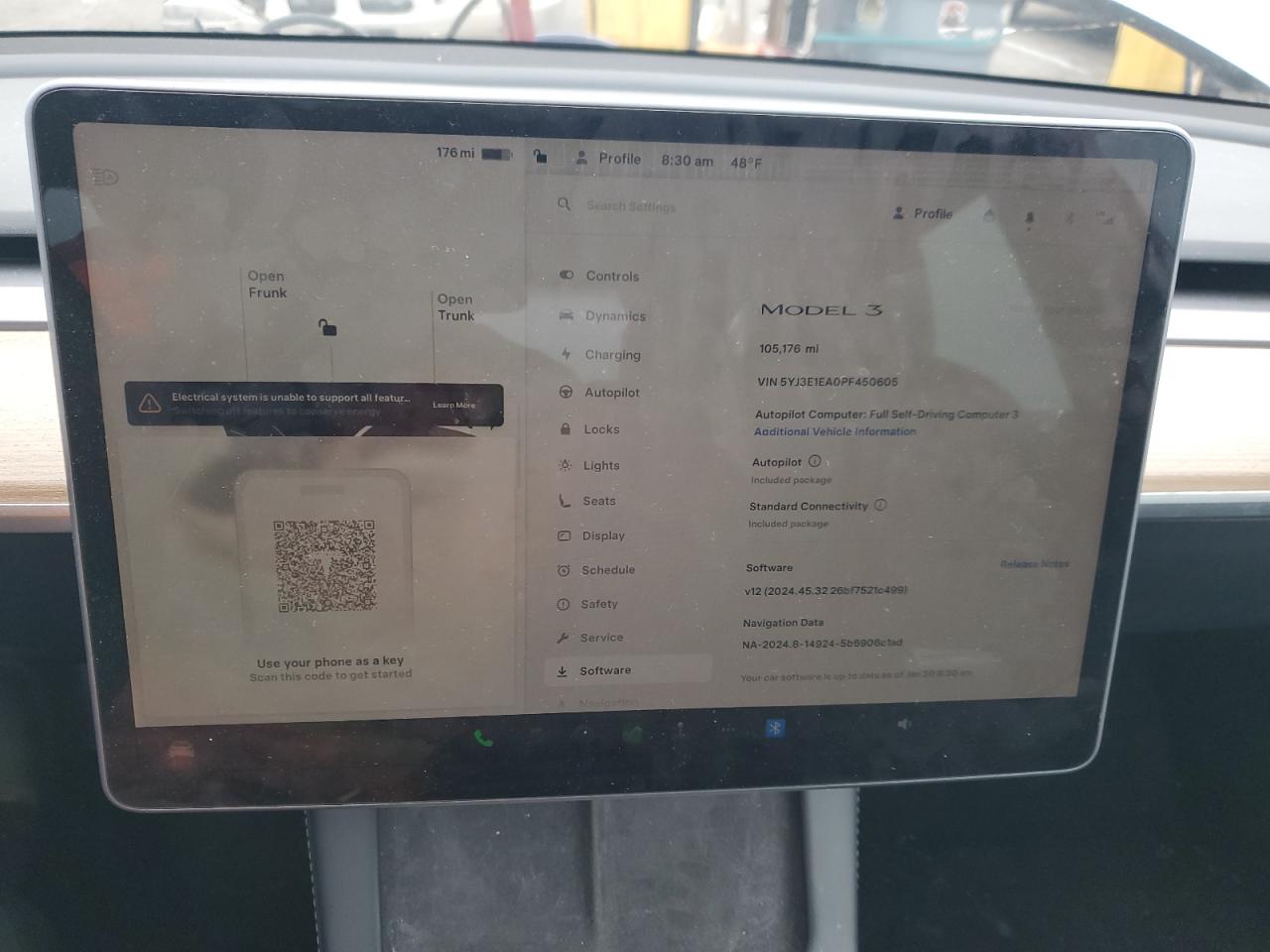 2023 TESLA MODEL 3  VIN:5YJ3E1EA0PF450605