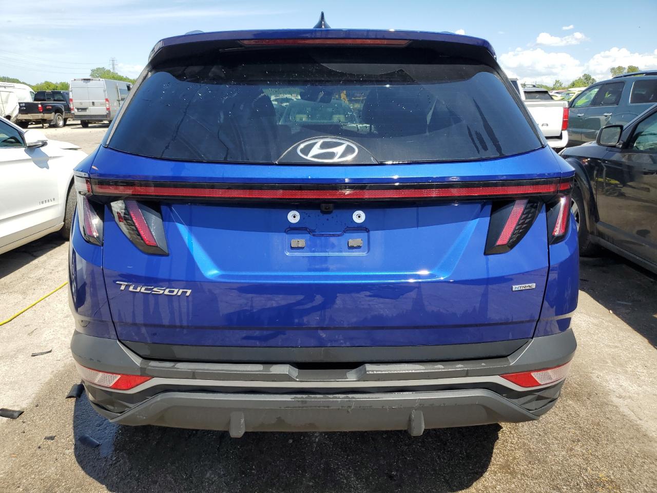 2022 HYUNDAI TUCSON SEL VIN:5NMJCCAE7NH133966