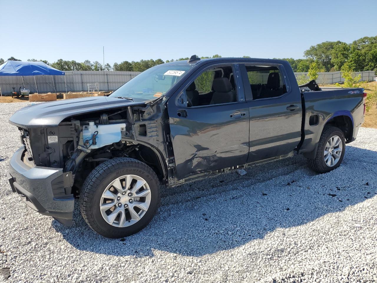 2022 CHEVROLET SILVERADO LTD K1500 CUSTOM VIN:1GCPYBEK0NZ147631