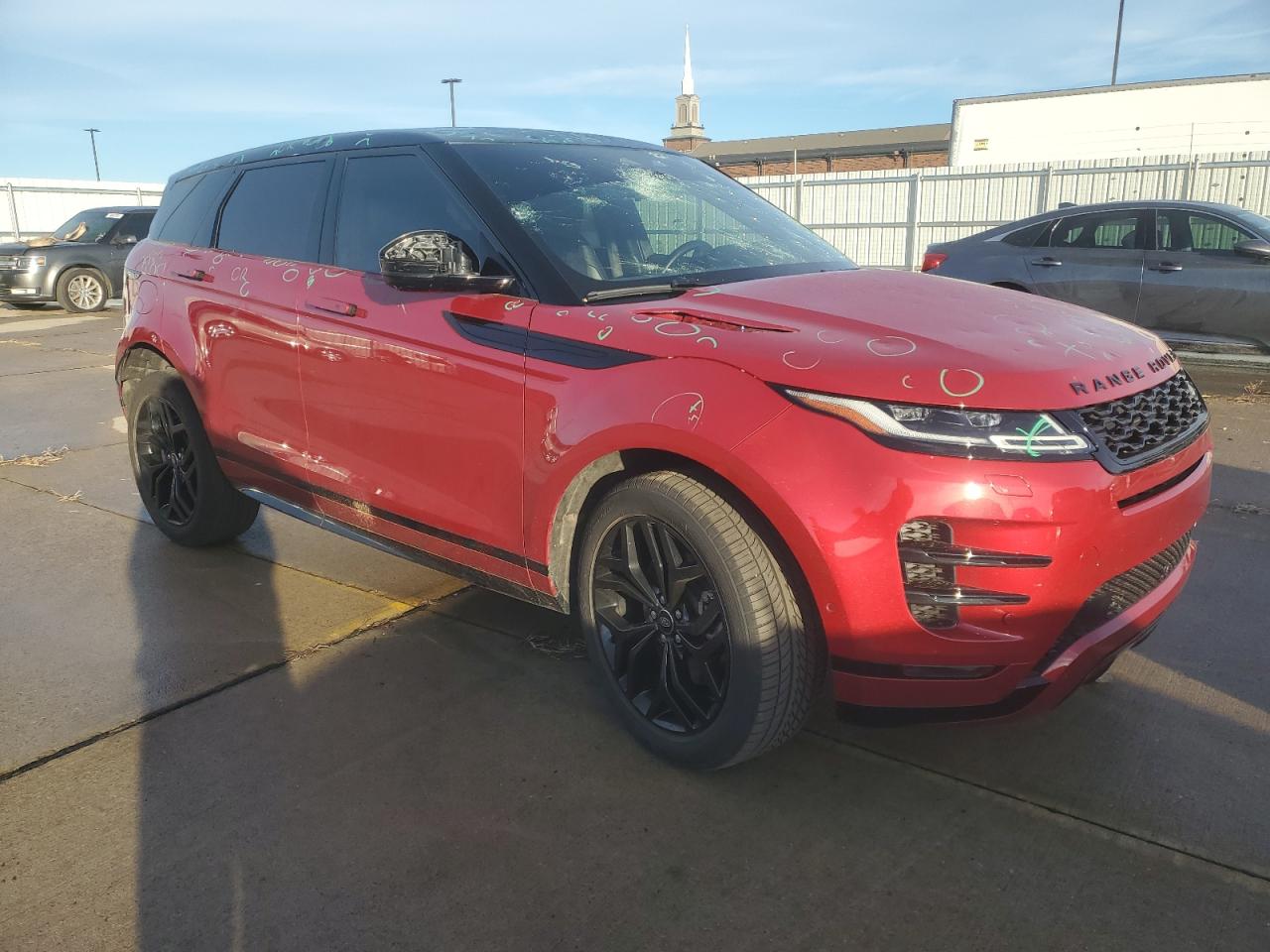 2022 LAND ROVER RANGE ROVER EVOQUE R-DYNAMIC SE VIN:SALZL2FX7NH164846