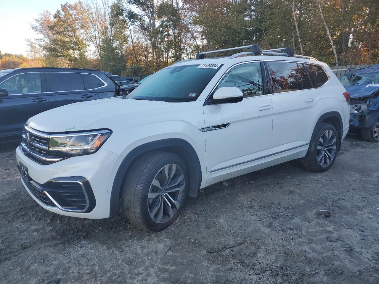 2022 VOLKSWAGEN ATLAS SEL PREMIUM R-LINE VIN:1V2FR2CA9NC544131