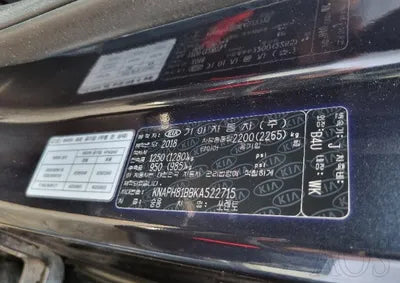 2019 Kia Sorento KNAPH81BBKA522715 VIN:KNAPH81BBKA522715