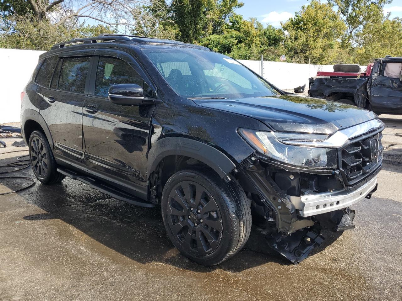 2022 HONDA PASSPORT EXL VIN:5FNYF8H59NB024452