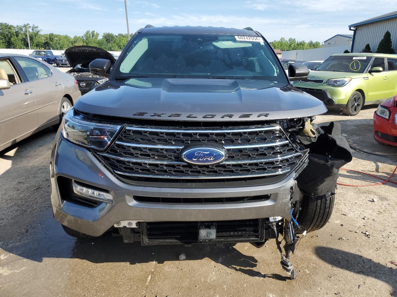 2022 FORD EXPLORER XLT VIN:1FMSK8DH0NGB22370