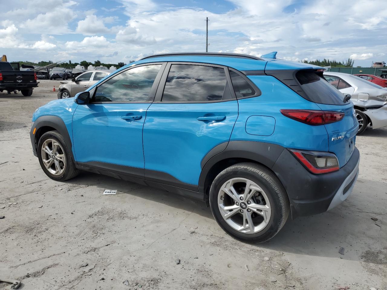 2022 HYUNDAI KONA SEL VIN:KM8K62AB7NU776060