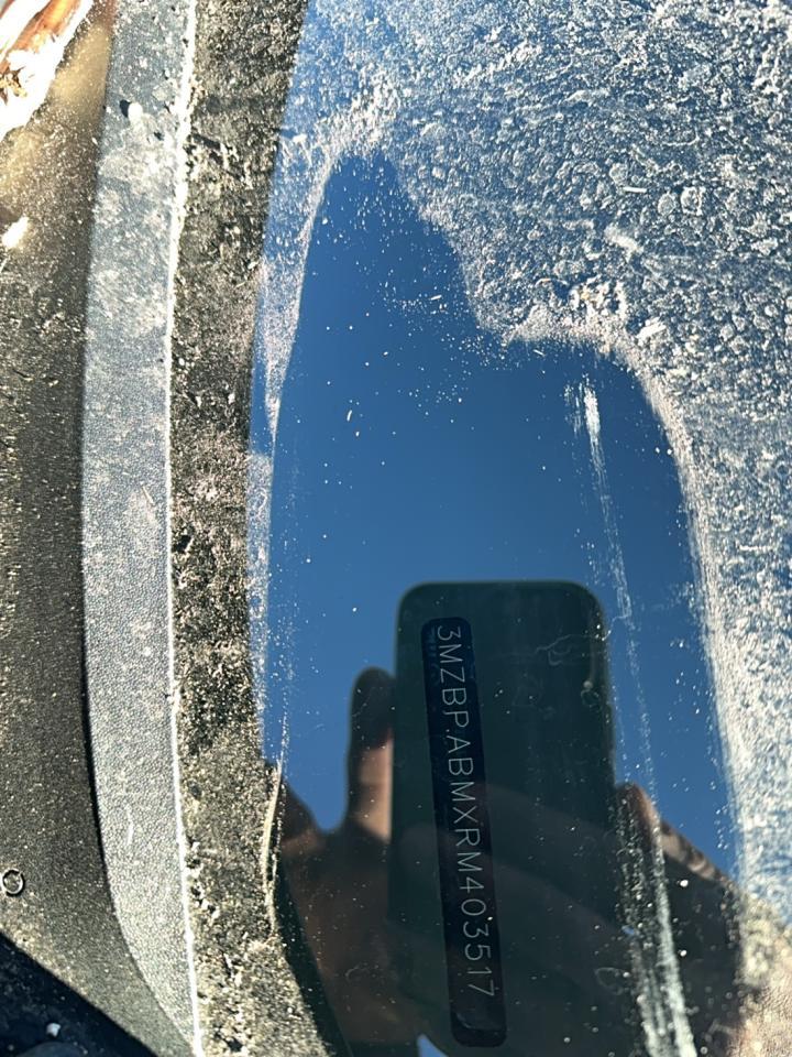 2024 MAZDA 3 SELECT SPORT VIN:3MZBPABMXRM403517