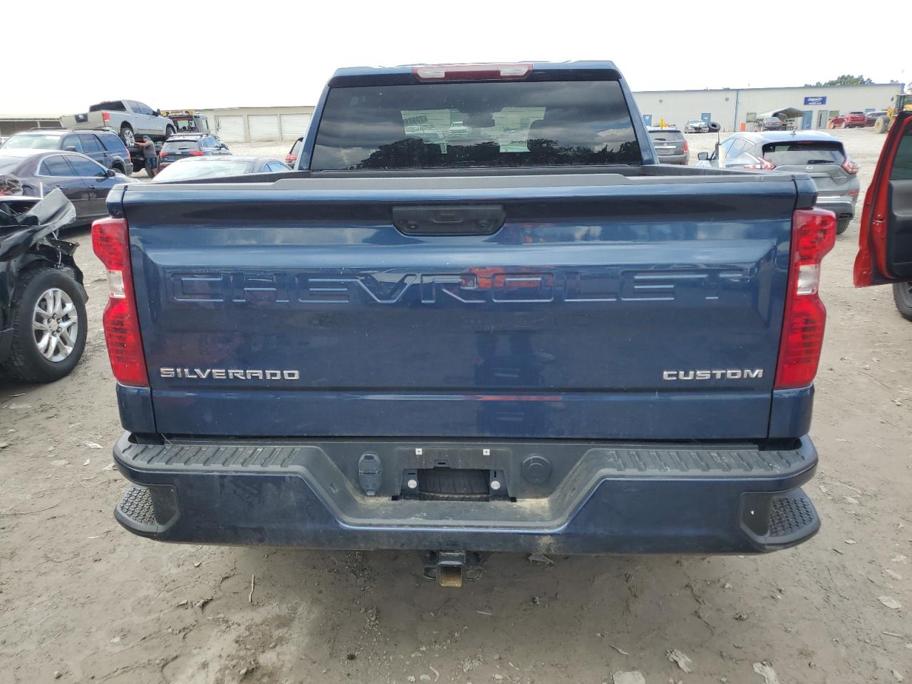 2022 CHEVROLET SILVERADO K1500 CUSTOM VIN:1GCPDBEK4NZ566576