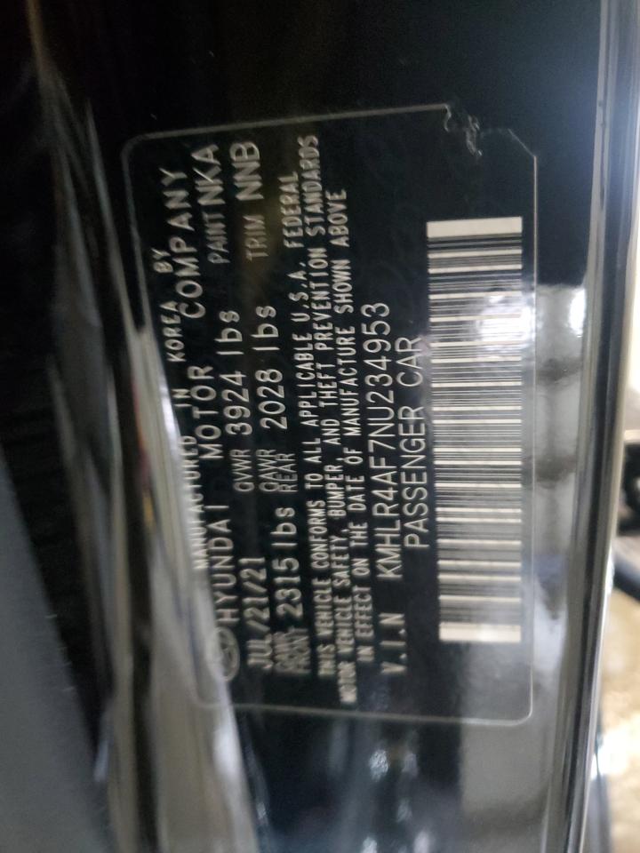 2022 HYUNDAI ELANTRA N LINE VIN:KMHLR4AF7NU234953