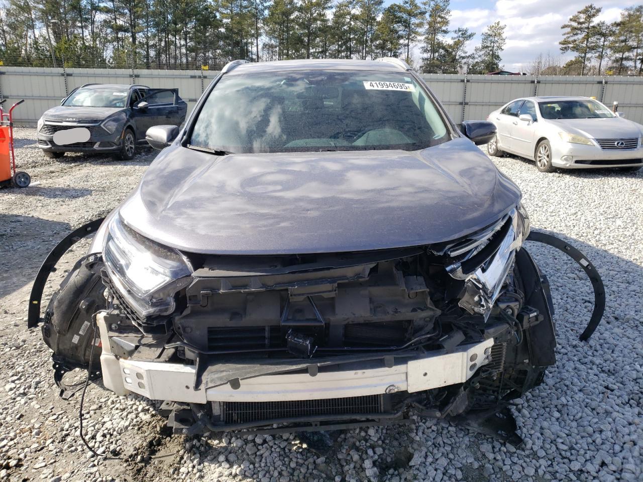 2022 HONDA CR-V TOURING VIN:5J6RT6H99NL005380