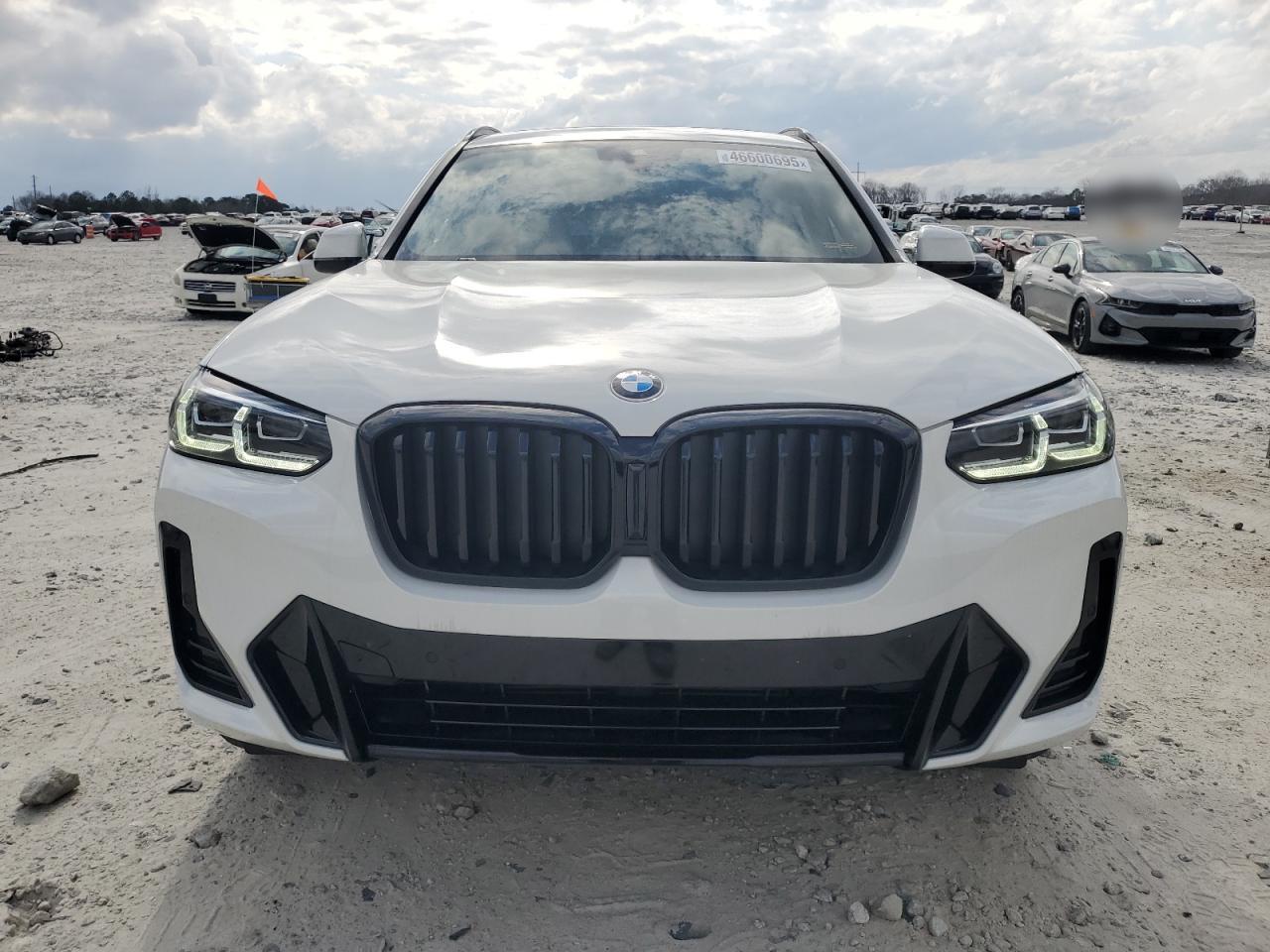 2022 BMW X3 SDRIVE30I VIN:5UX43DP03N9M75763