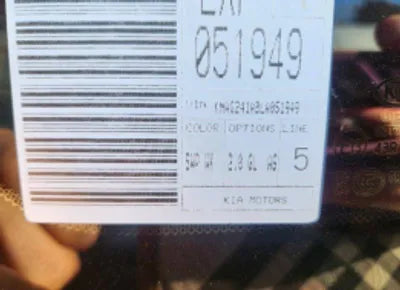 2020 Kia K5 KNAG241ABLA051949 VIN:KNAG241ABLA051949