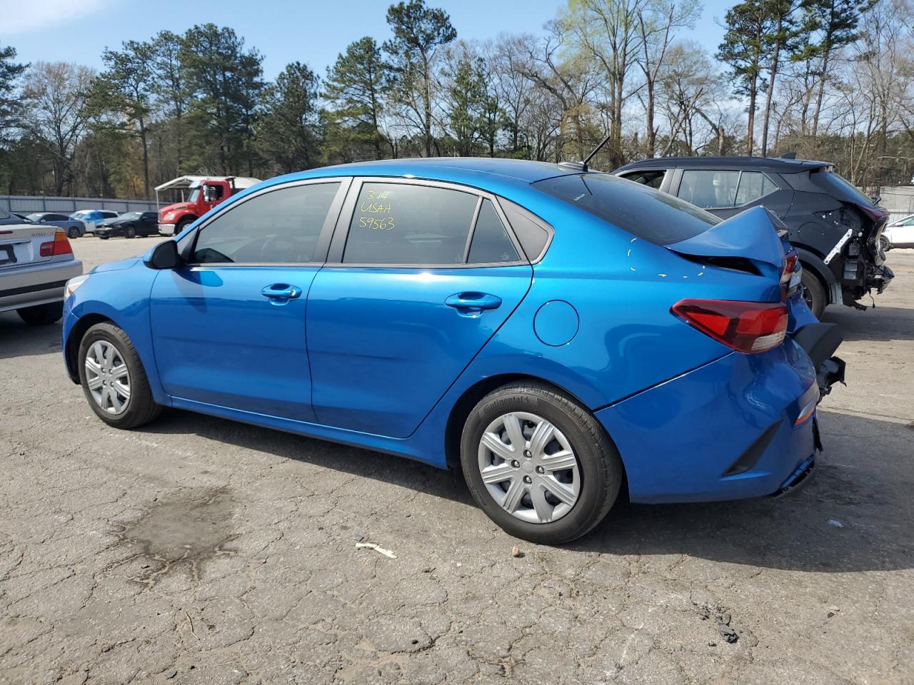 2022 KIA RIO LX VIN:3KPA24AD5NE431620
