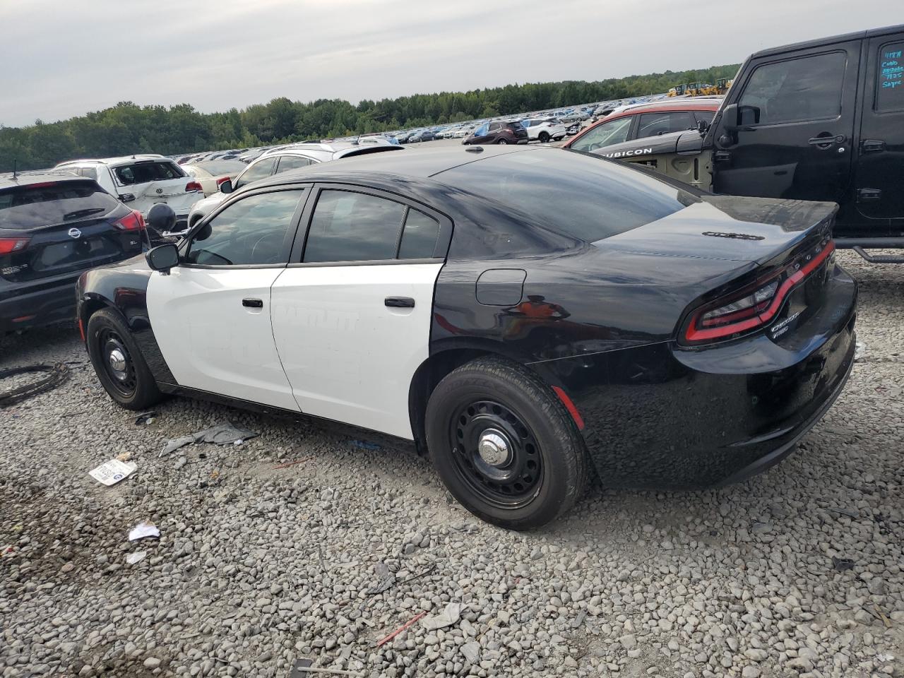 2022 DODGE CHARGER POLICE VIN:2C3CDXKG0NH203417