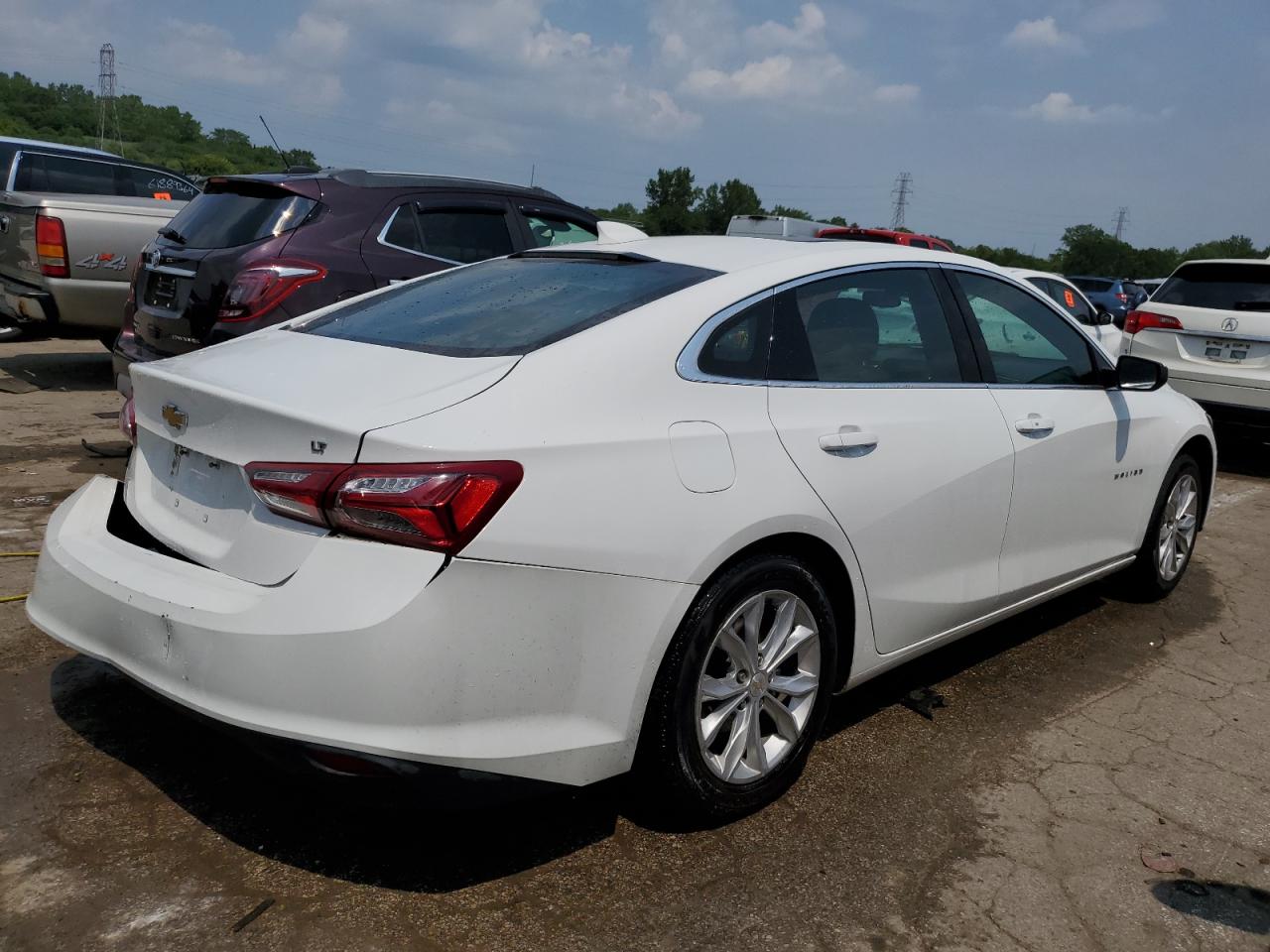 2022 CHEVROLET MALIBU LT VIN:1G1ZD5ST0NF193134