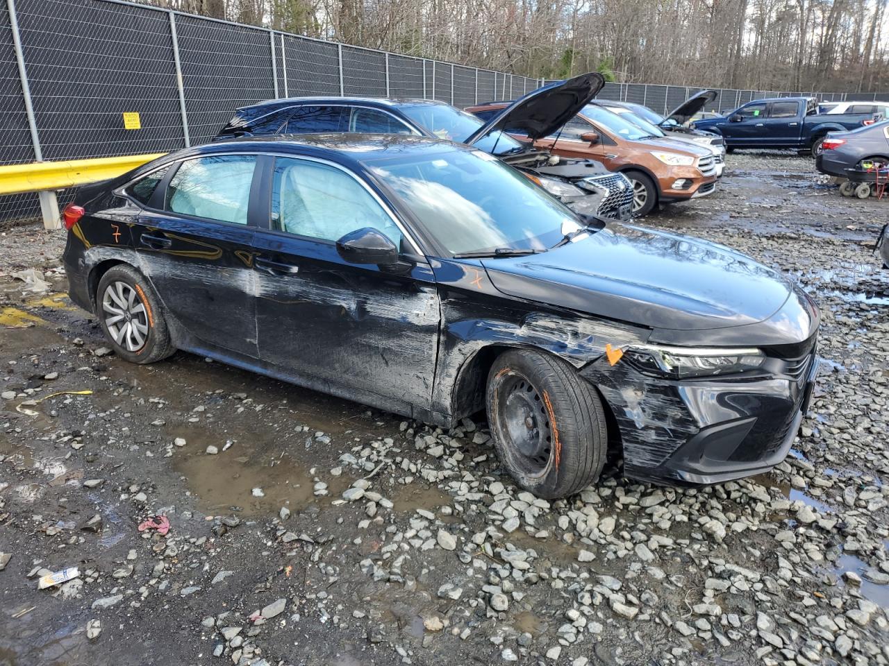 2022 HONDA CIVIC LX VIN:2HGFE2F25NH522630