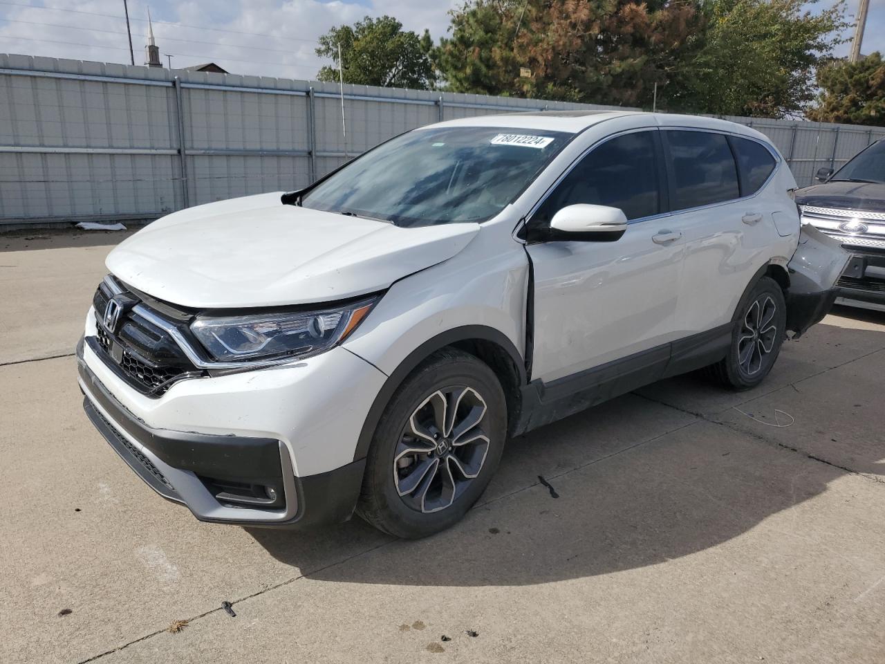 2022 HONDA CR-V EXL VIN:2HKRW1H86NH407966
