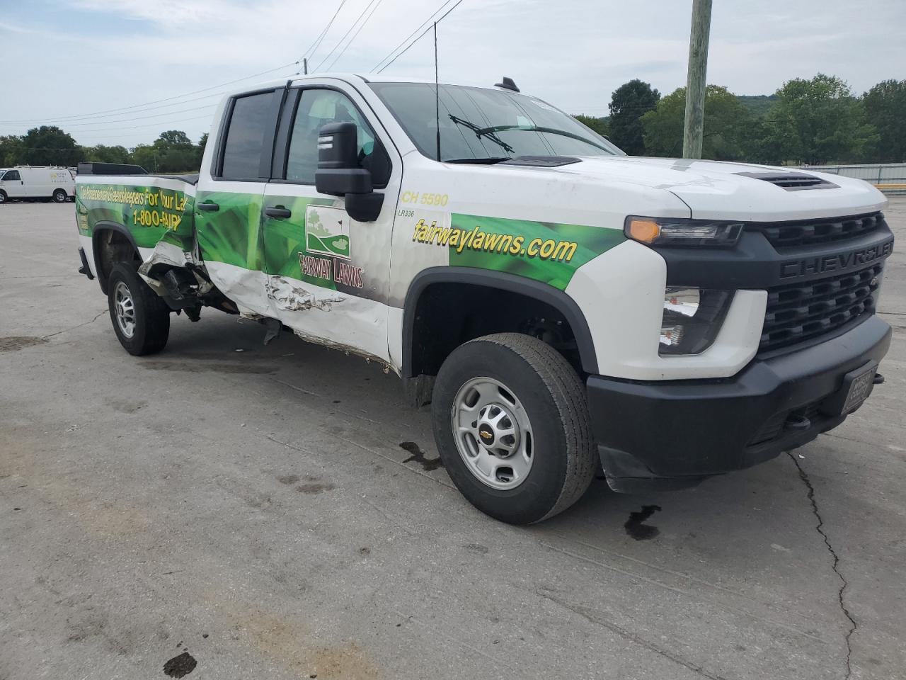 2022 CHEVROLET SILVERADO C2500 HEAVY DUTY VIN:1GC5WLE71NF157245