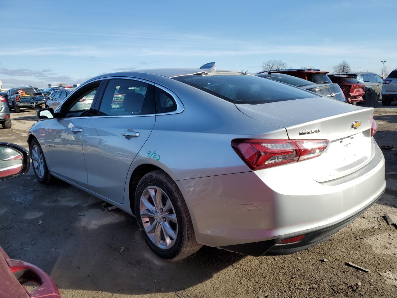 2022 CHEVROLET MALIBU LT VIN:1G1ZD5ST9NF144031