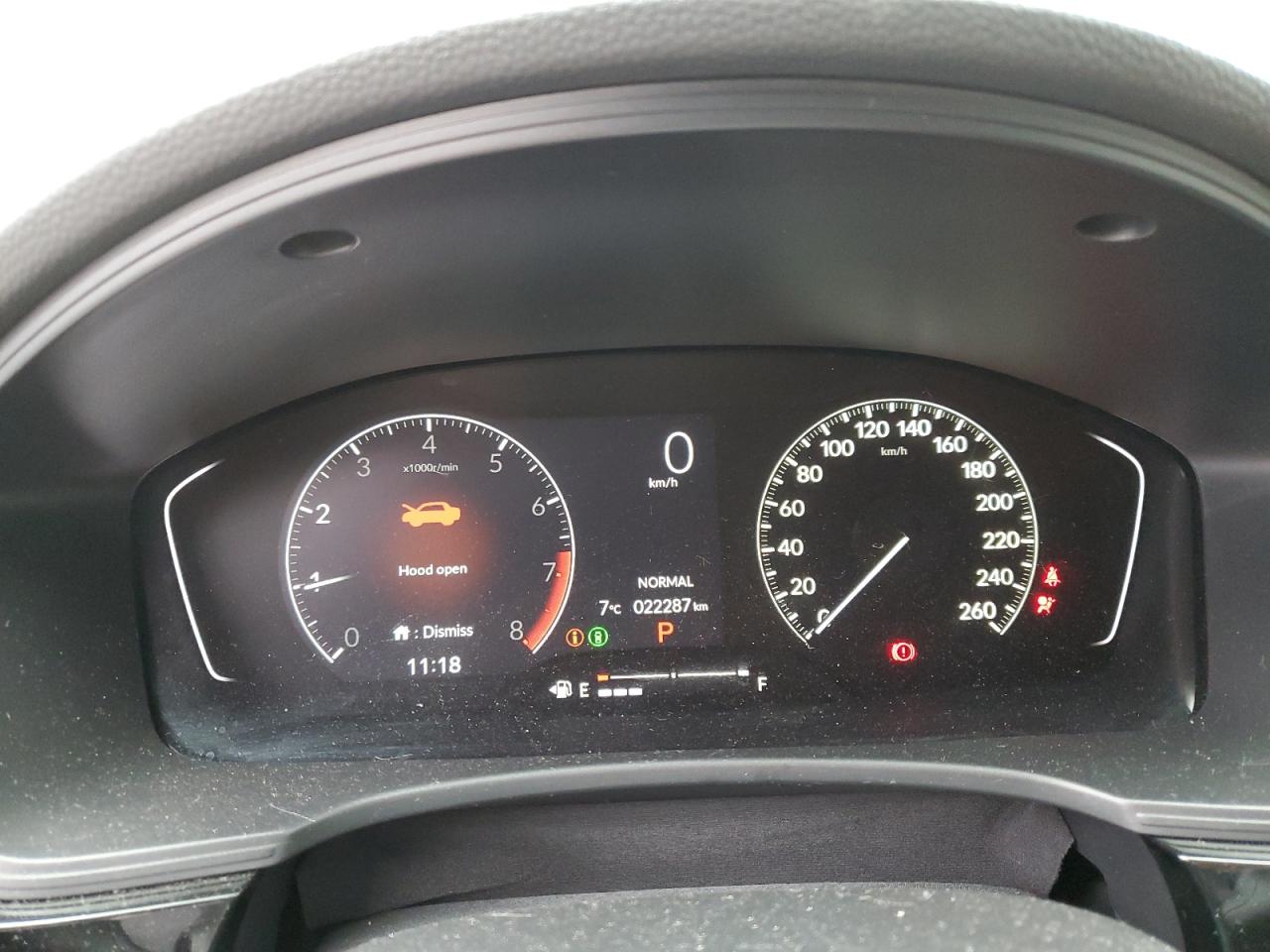 2022 HONDA CIVIC SPORT VIN:2HGFE2F51NH131534