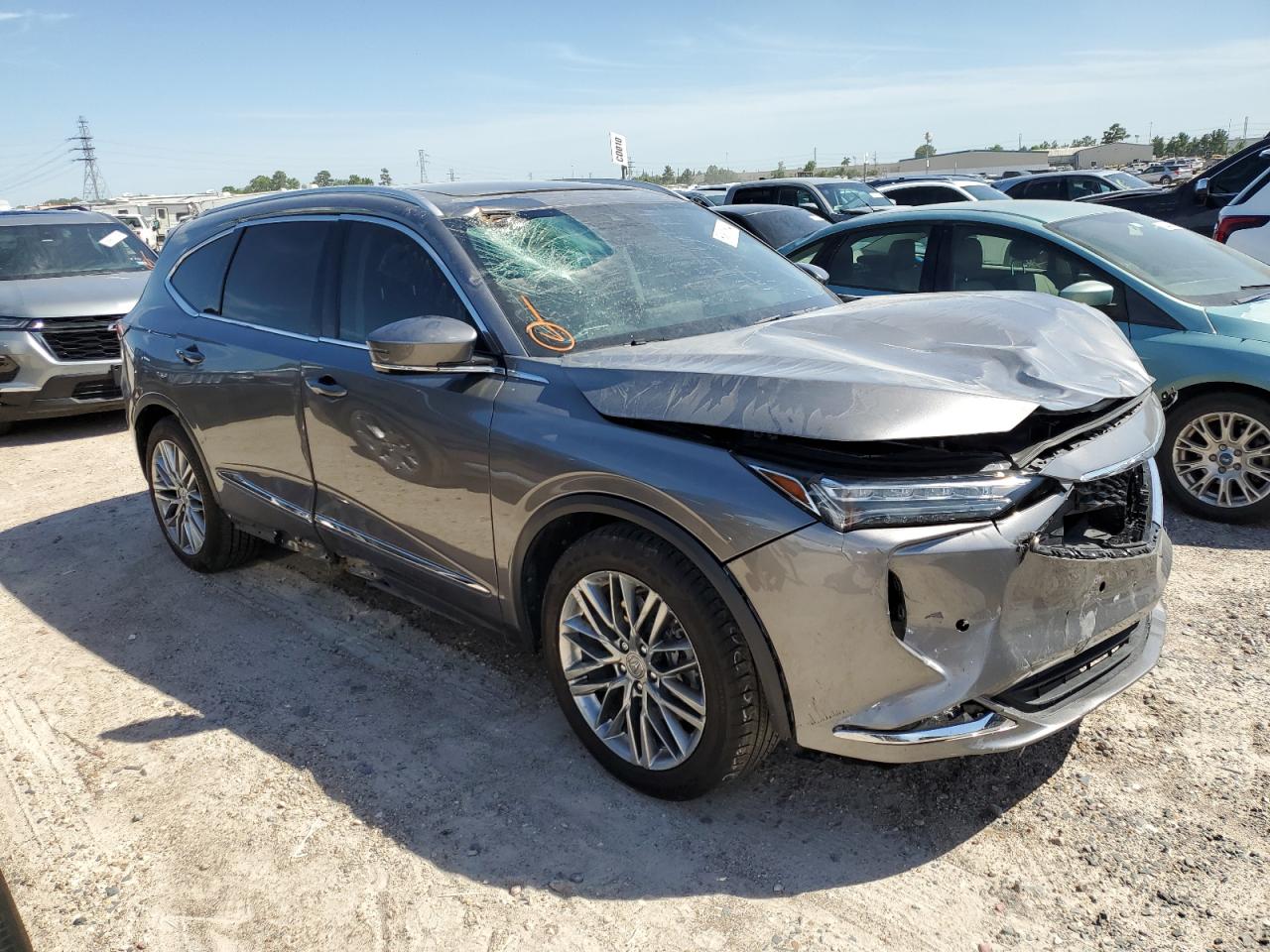 2023 ACURA MDX ADVANCE VIN:5J8YE1H85PL023109