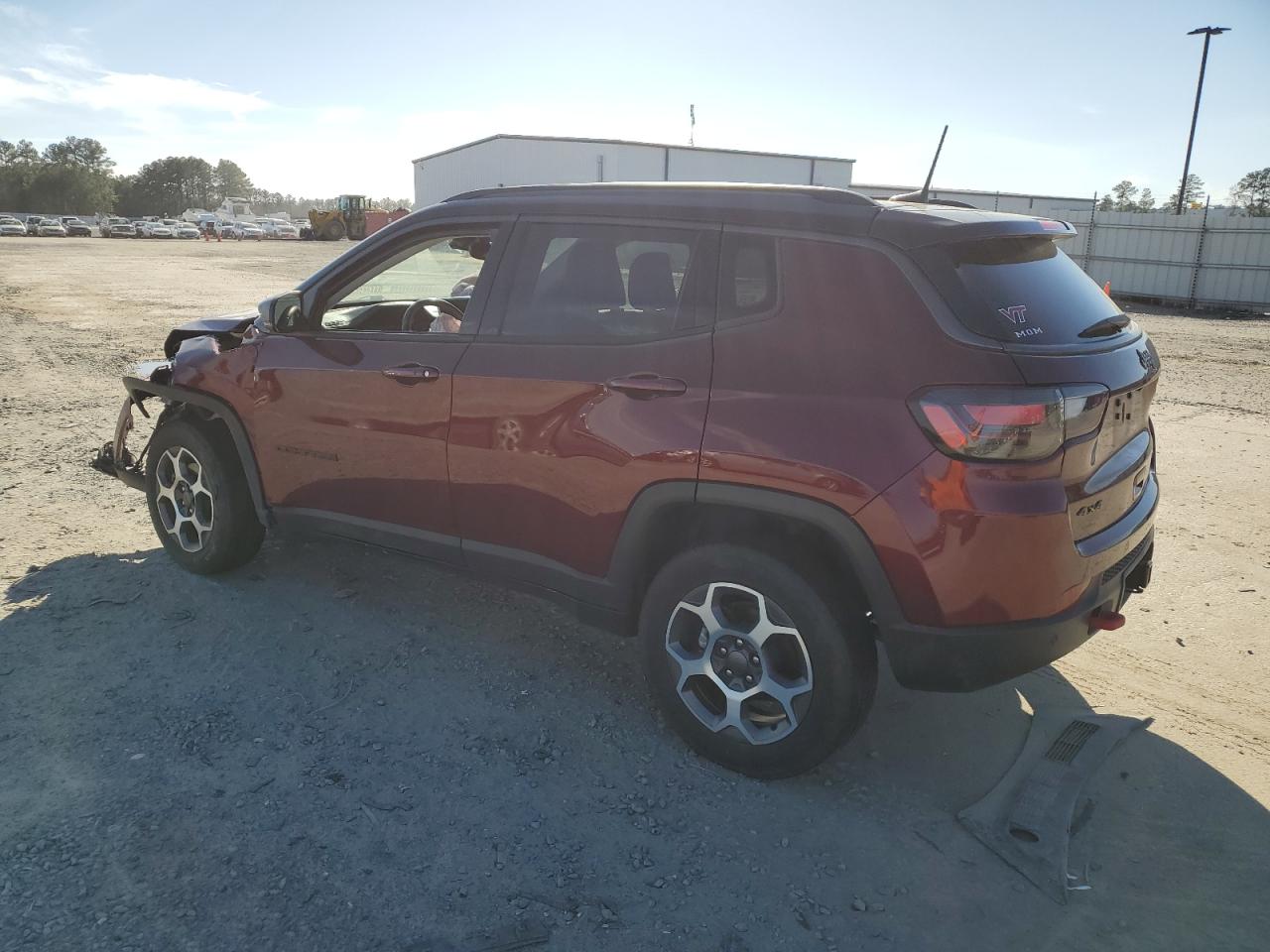 2022 JEEP COMPASS TRAILHAWK VIN:3C4NJDDB3NT121296