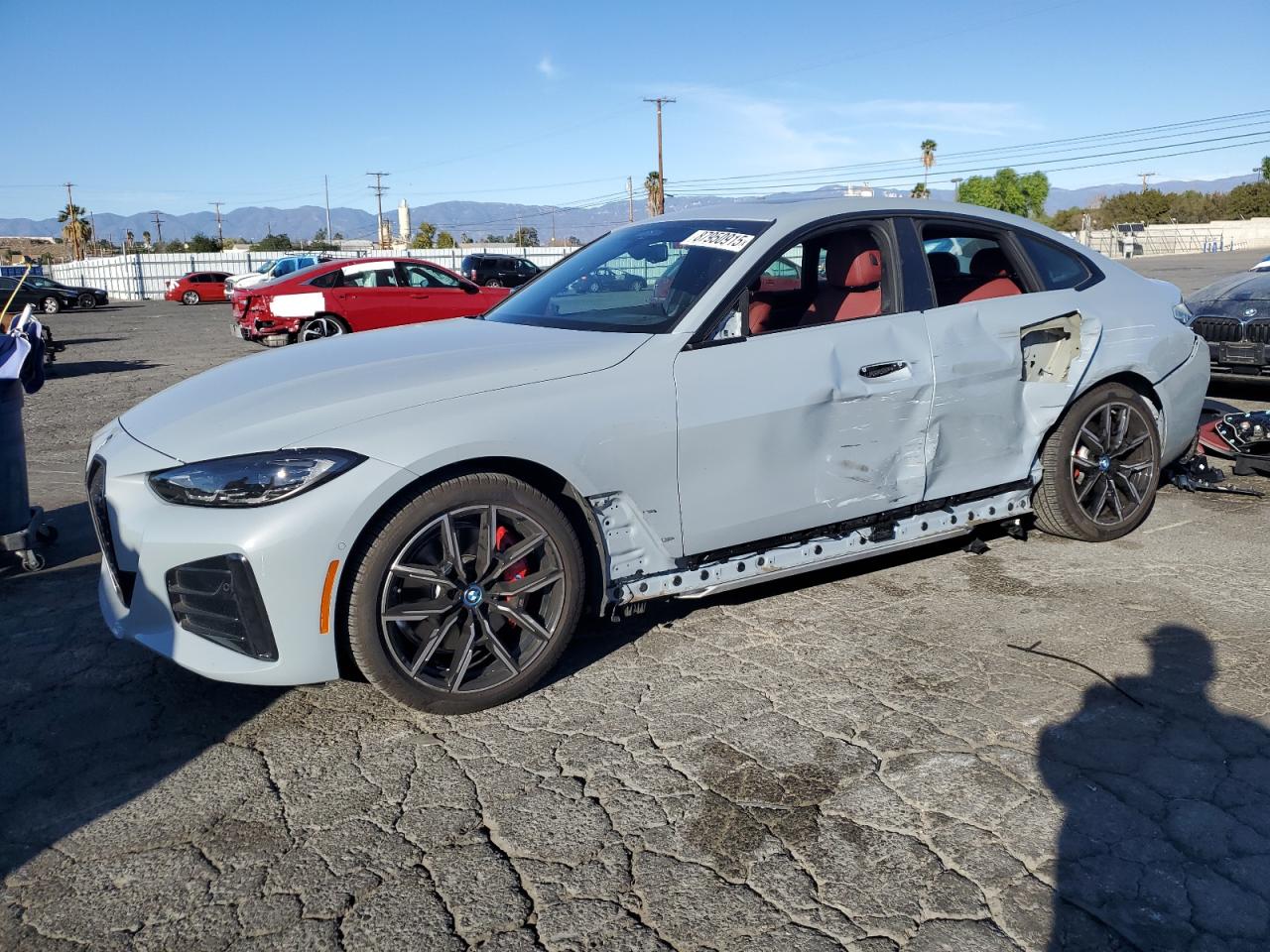 2024 BMW I4 M50 VIN:WBY33AW08RFT25604