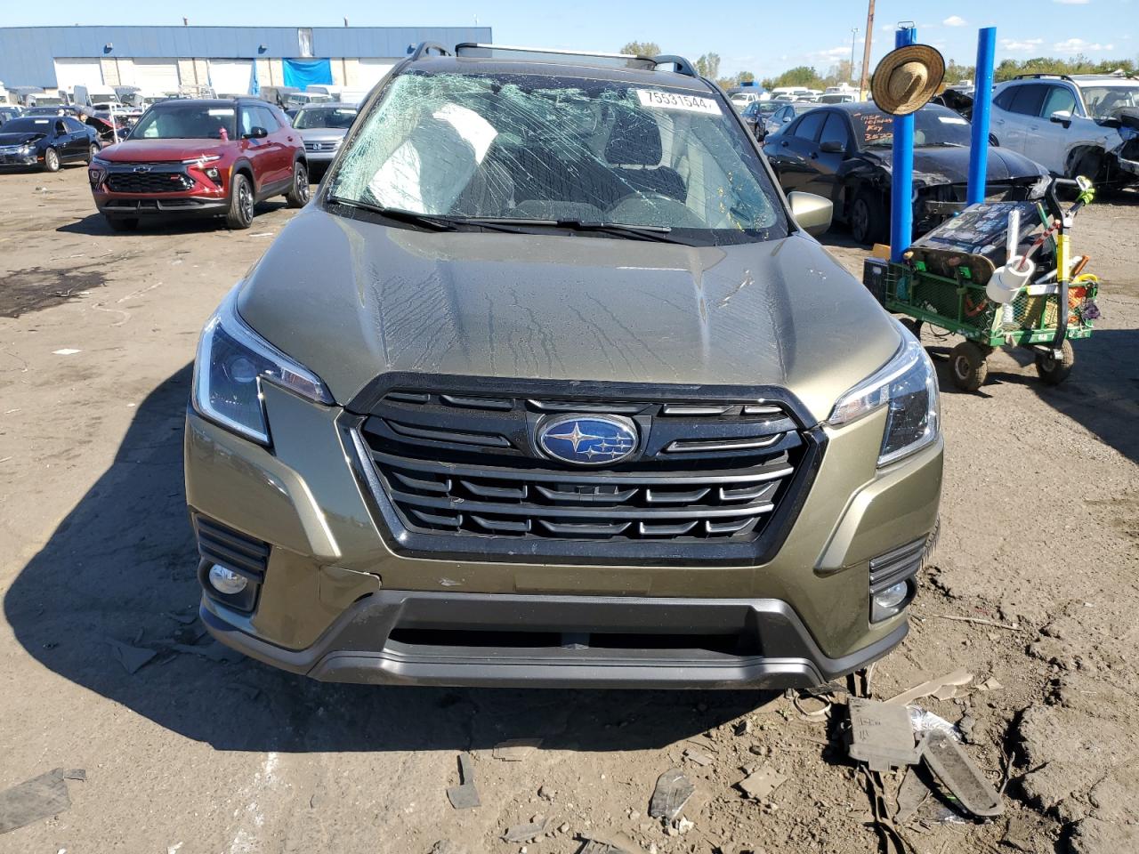 2023 SUBARU FORESTER PREMIUM VIN:JF2SKAEC9PH423541