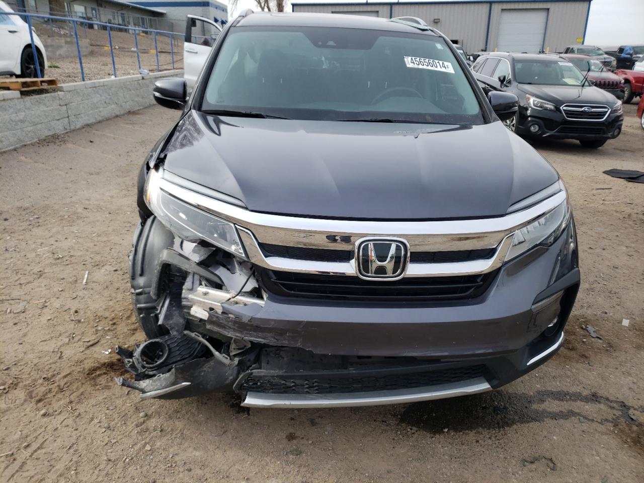 2022 HONDA PILOT ELITE VIN:5FNYF6H08NB014164