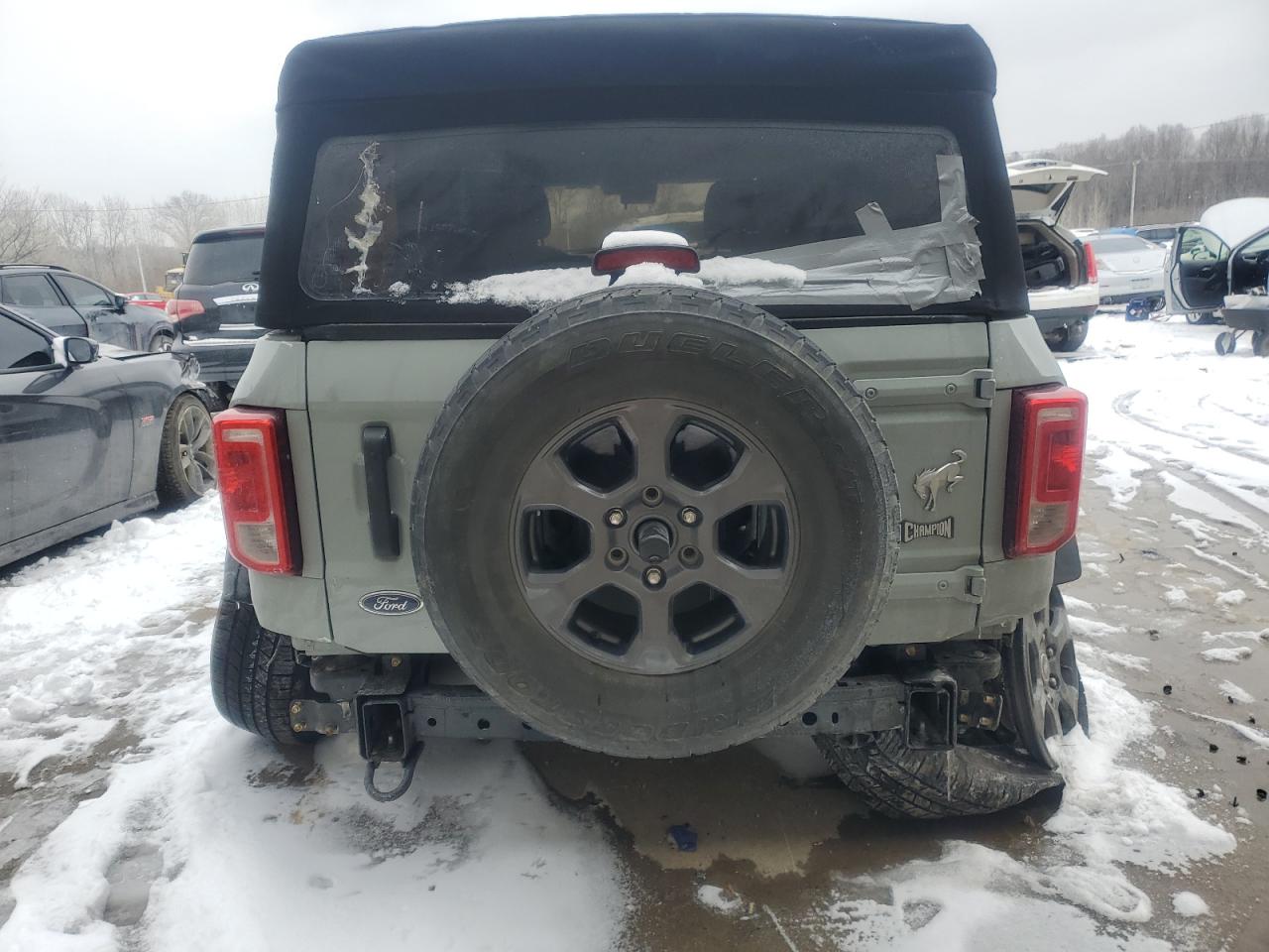 2022 FORD BRONCO BASE VIN:1FMDE5BH2NLA93298