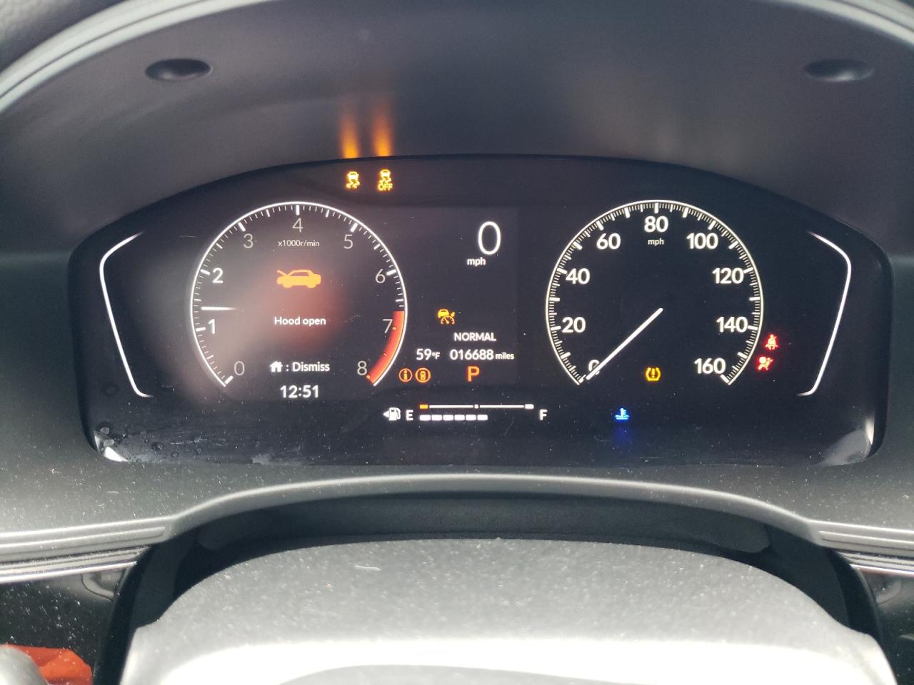 2024 HONDA CIVIC SPORT VIN:2HGFE2F5XRH587716