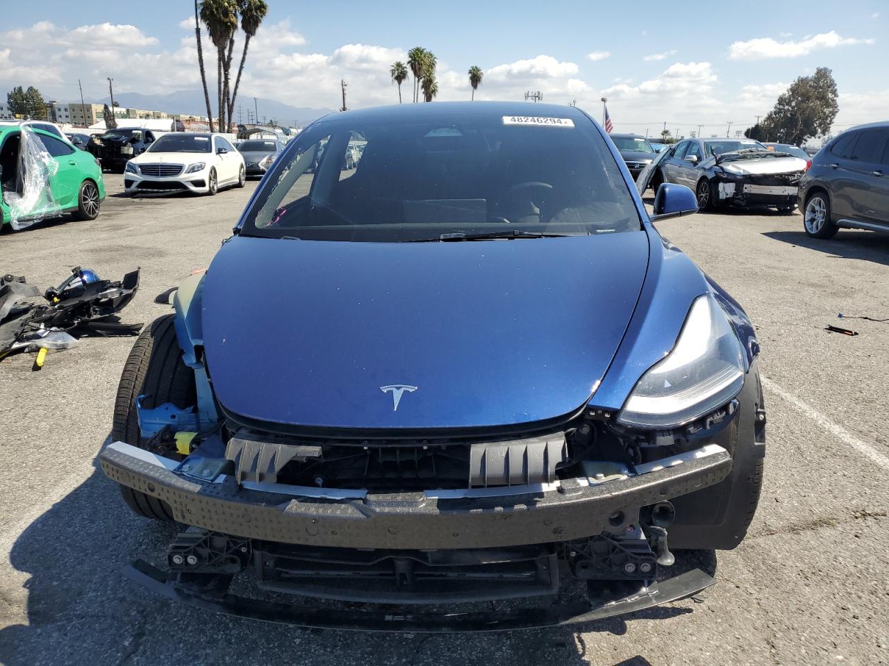 2023 TESLA MODEL 3  VIN:5YJ3E1EA3PF612596