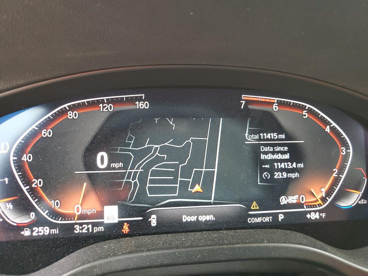 2022 BMW X3 SDRIVE30I VIN:5UX43DP0XN9M09873