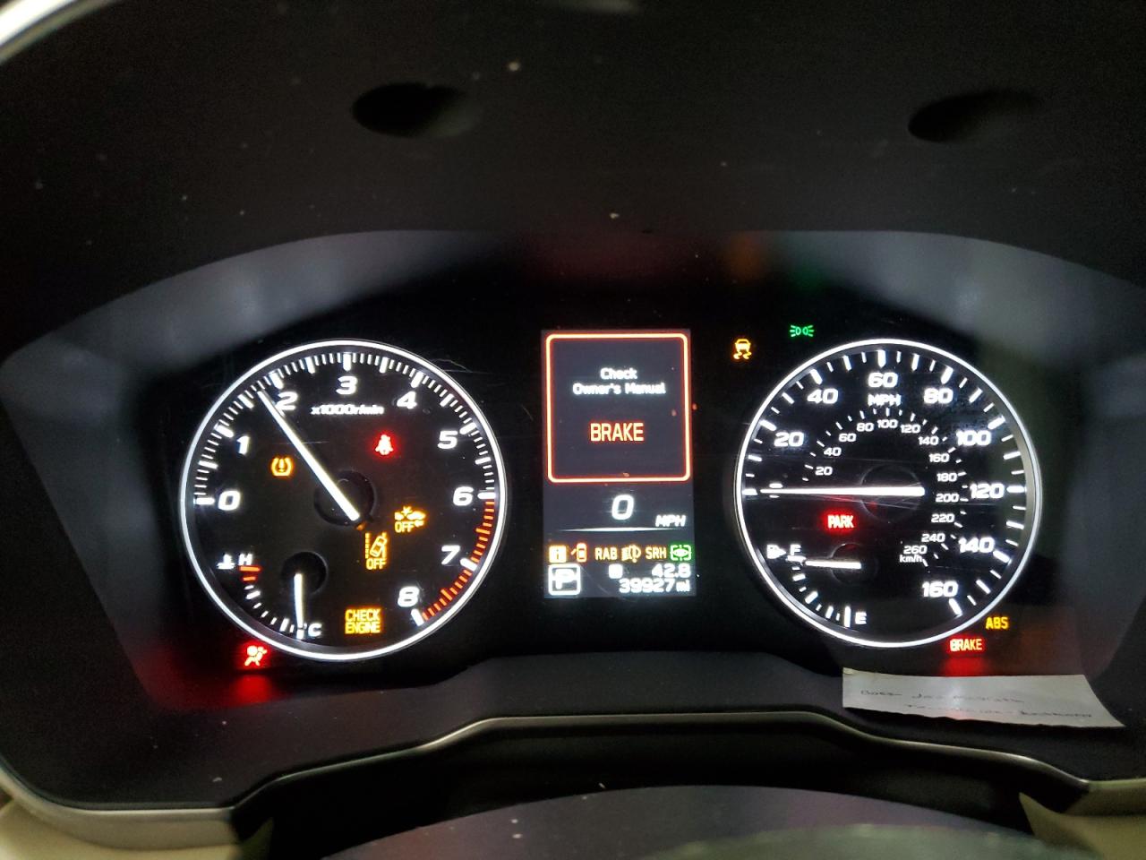 2022 SUBARU OUTBACK LIMITED VIN:4S4BTANC8N3275738