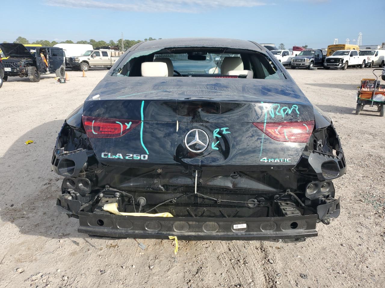 2023 MERCEDES-BENZ CLA 250 4MATIC VIN:W1K5J4HB1PN411250