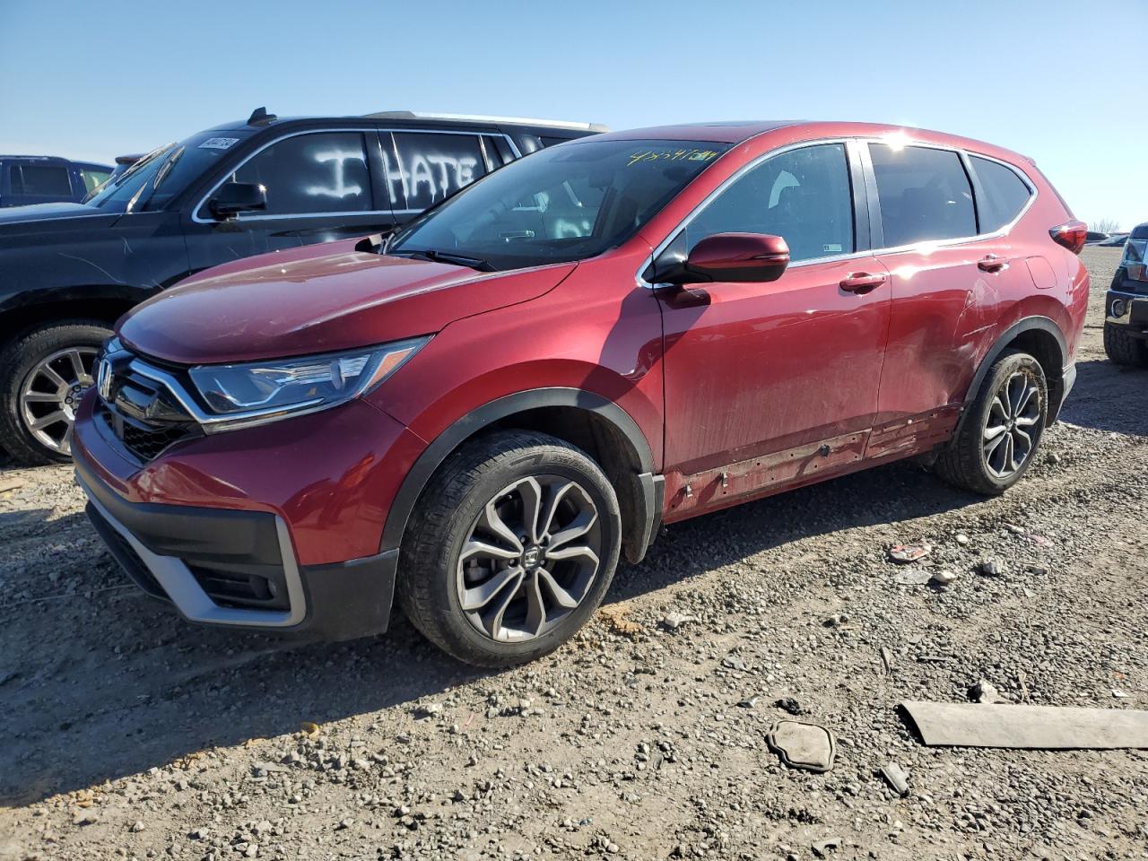 2022 HONDA CR-V EX VIN:7FARW2H52NE007093