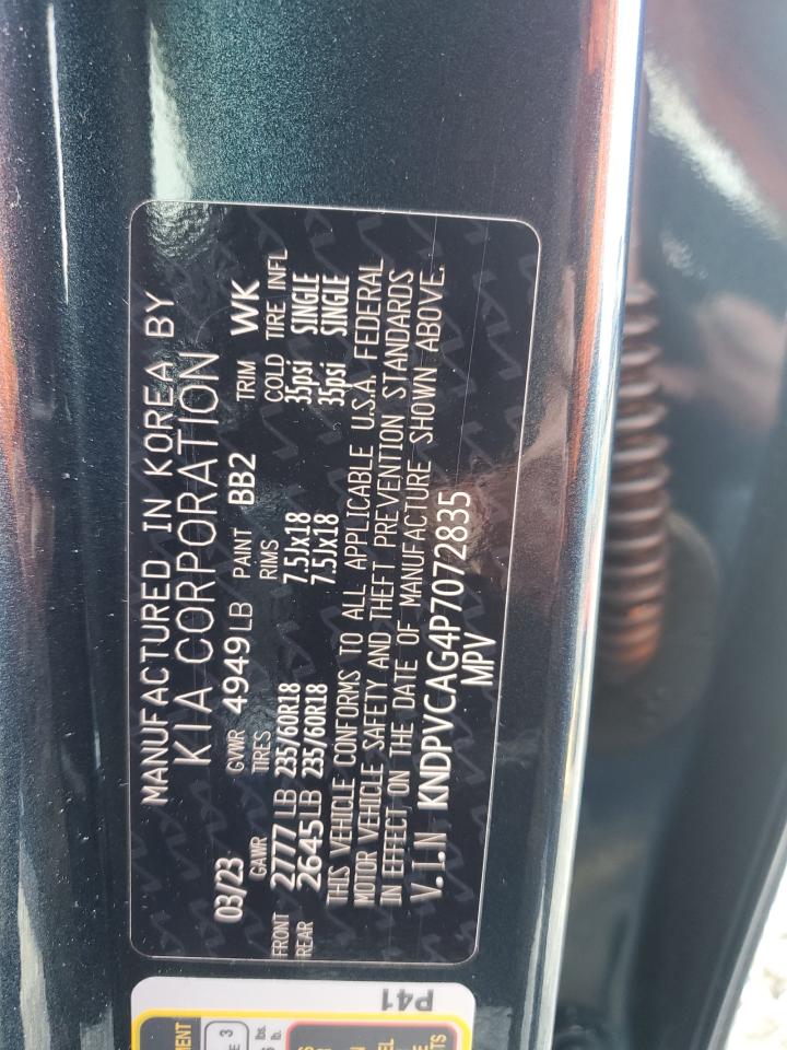 2023 KIA SPORTAGE EX VIN:KNDPVCAG4P7072835