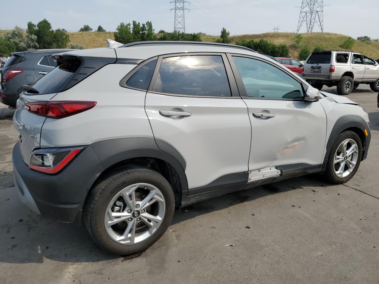 2022 HYUNDAI KONA SEL VIN:KM8K6CAB0NU804528