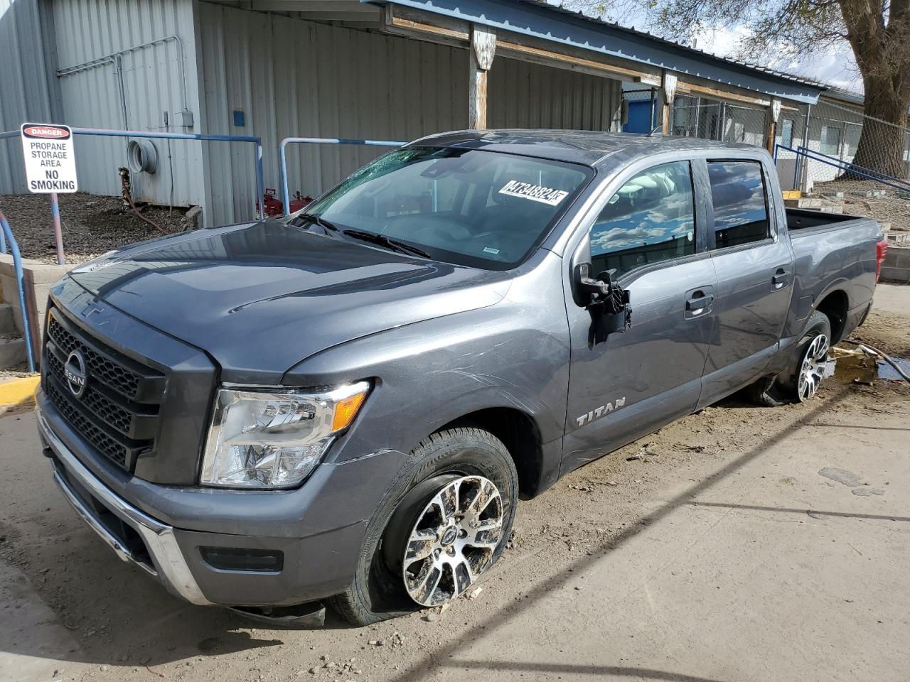 2023 NISSAN TITAN S VIN:1N6AA1EC4PN111381